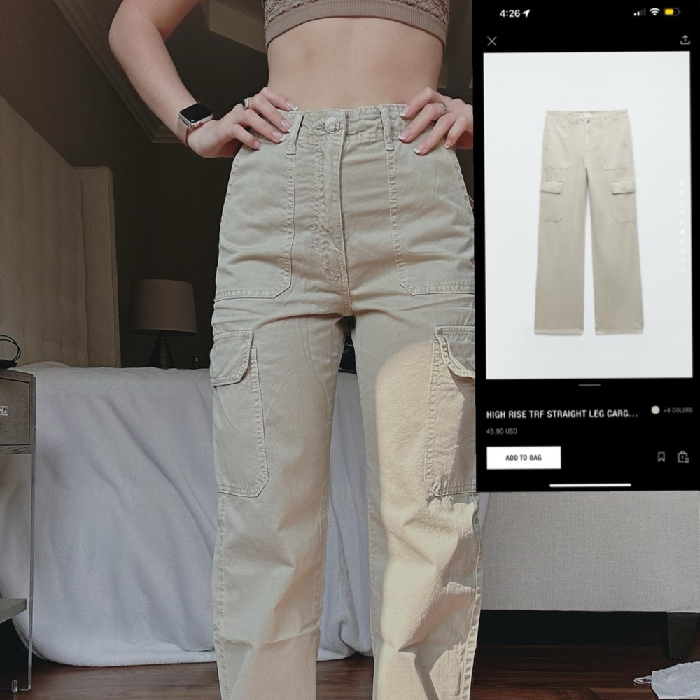 Zara cargo pants